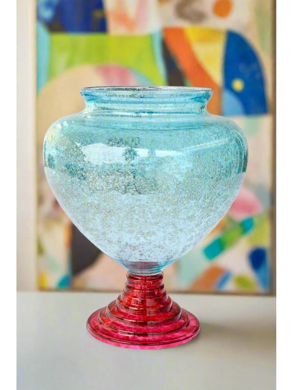 Dolbi Cashier Italian Art Glass Vase